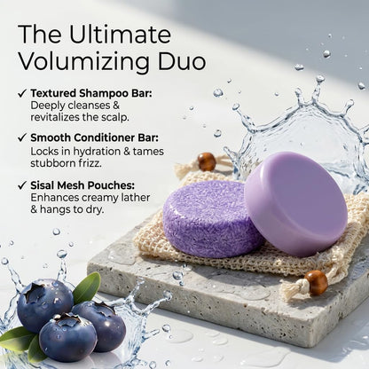 Blueberry Fields Shampoo & Conditioner Bundle